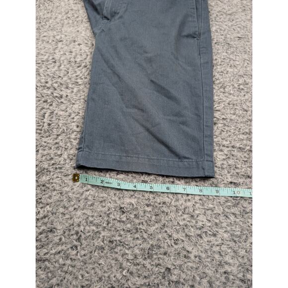 Volcom Shorts Men 28 Blue Normcore Lounge Casual Skate Surf Outdoor Hike Chino - Picture 7 of 8